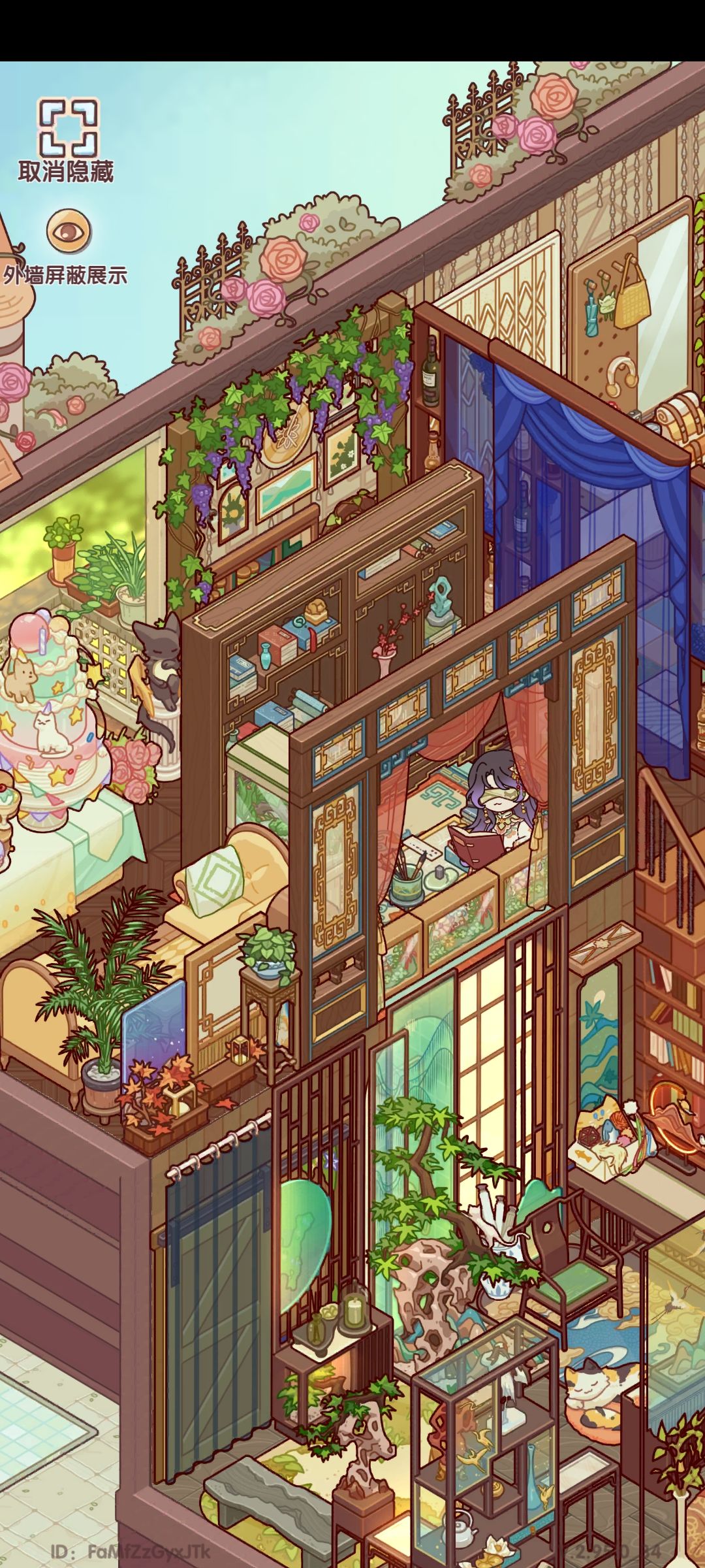 (*σ´∀`)σ用比较少的家具搭了个喜欢的场景 1
