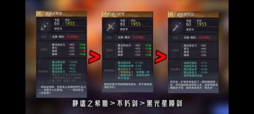 魔剑士，装备选取丝滑过渡到毕业，加快毕业速度，拒绝选择困难症