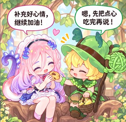 「战斗细胞」条漫:请享用美味的小饼干~截图