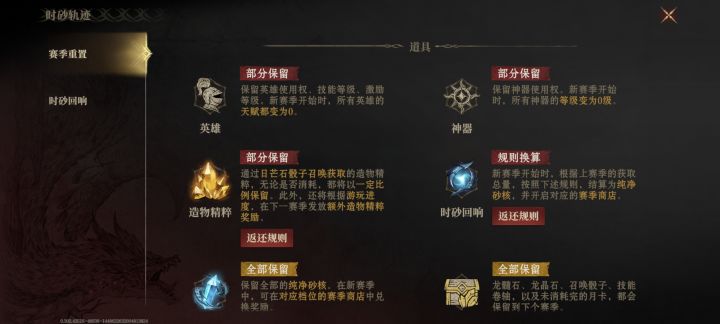 一个赛季之后全部为零，重新再来？！截图
