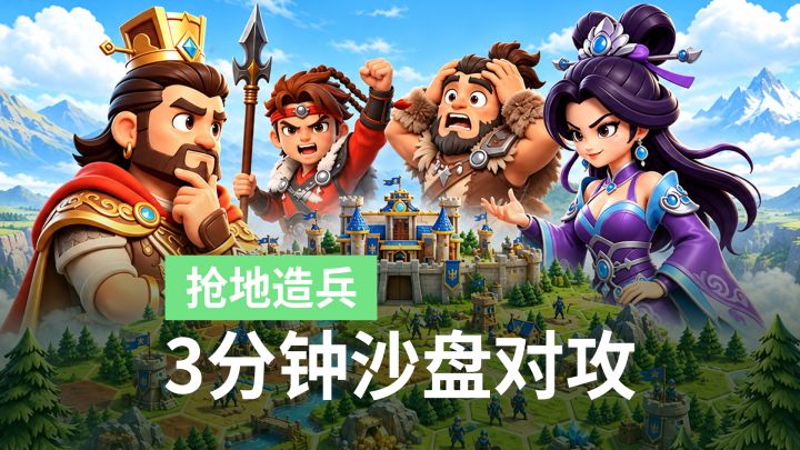 从发展经济到两军开战,战斗爽又动脑,微缩RTS融合SLG新体验截图