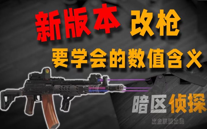 改枪必看!4分钟带你学会改枪【暗区侦探】截图