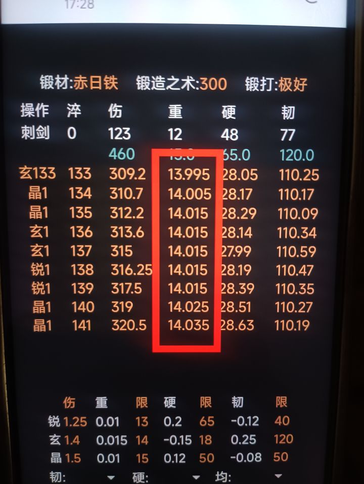 问个神兵锻造的问题，大佬们进来截图