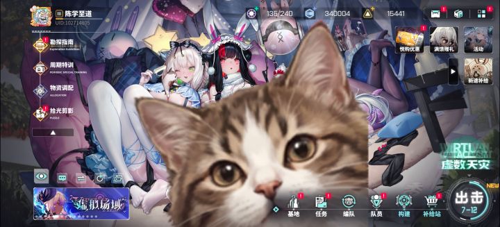 笑死我了,猫猫都来了哈哈哈截图