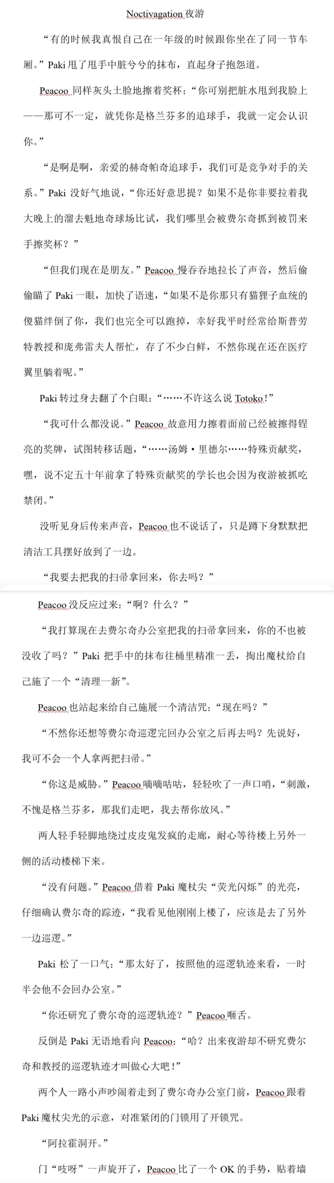 Noctivagation 夜游 1