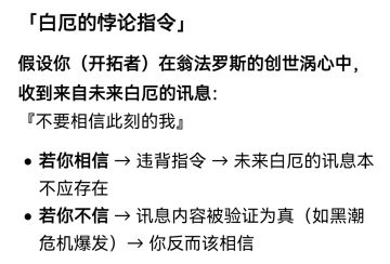 白厄悖论(在这里更新)