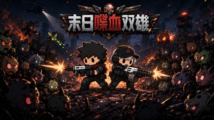 【游戏上新】终于做了一款双人联机游戏,快来玩啊截图