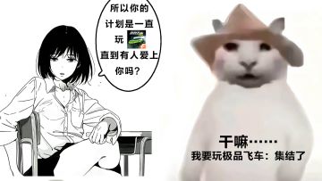 其实你是一个有建模有情商又很会赛车的小猫