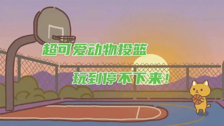 《动物篮球》治愈上线！Q萌动物投篮，一投就上瘾！截图