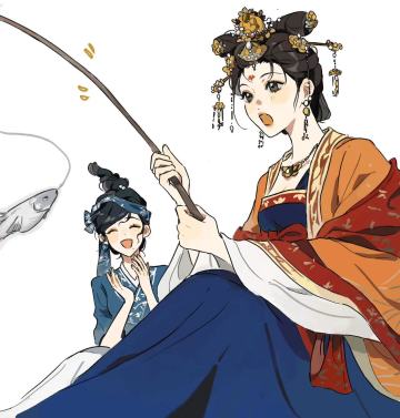 十洲繁华景，长乐城中人：
化身“钓鱼人”的高阳公主。
虽然平时久居宫格之内，但也对市井之乐颇有兴趣。#游戏安利#游戏推荐#游戏讨论