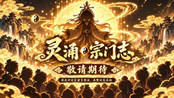 《灵涌·宗门志》立项|这一次,不当天道了,我下凡当个掌门截图