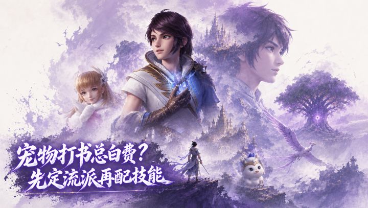 宠物打书总白费?先定流派再配技能截图
