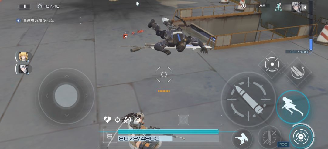 尘白还能搁地下爬着打枪? 1