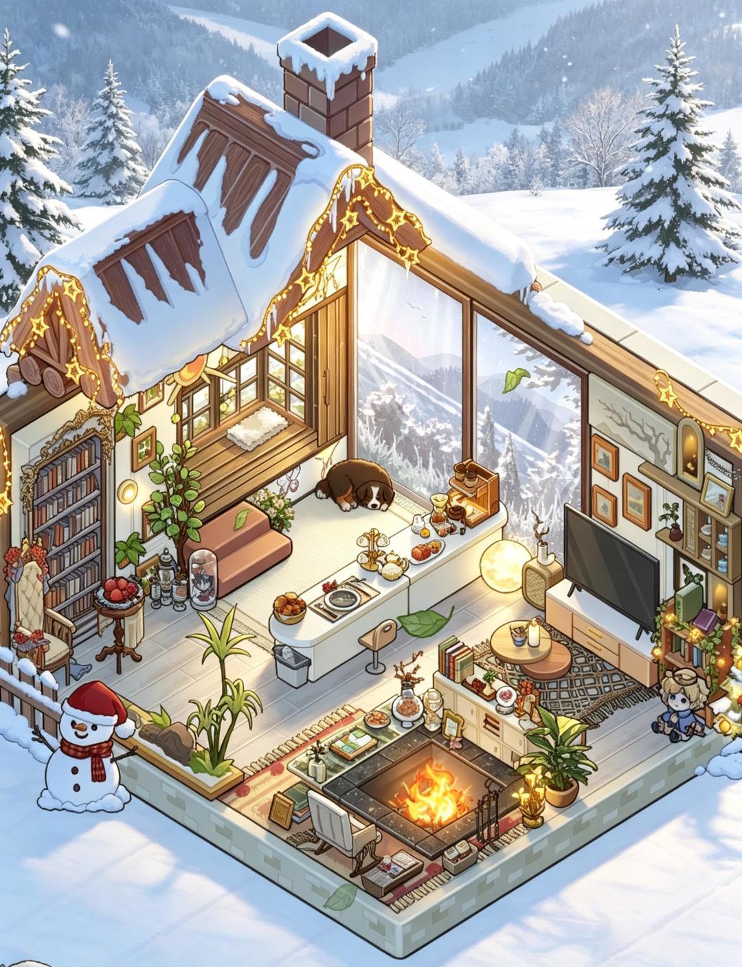 寒山月澈，暮生妄雪（互赞） 2