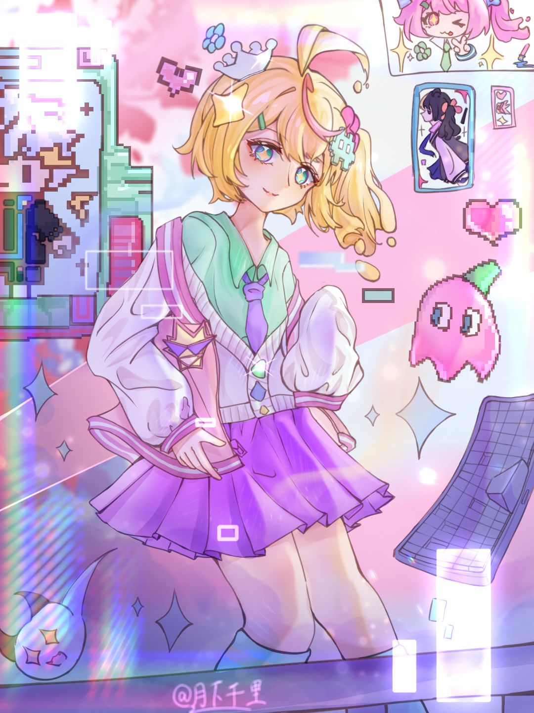 【SS22创作】鬼马少女 1