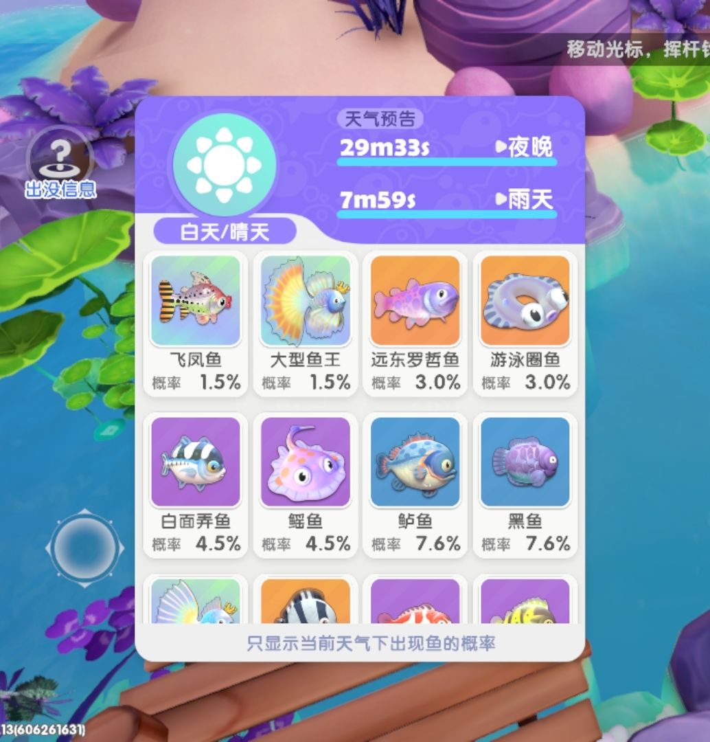 这里看什么时候能钓夜晚或者雨天的鱼 2