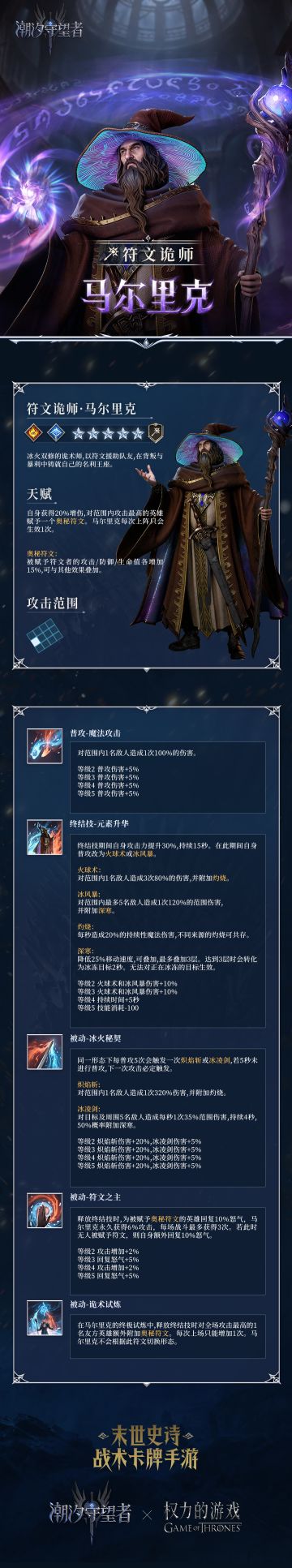 潮汐档案馆丨「符文诡师·马尔里克」英雄档案