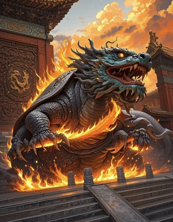 荒兽设计:火甲龟 1