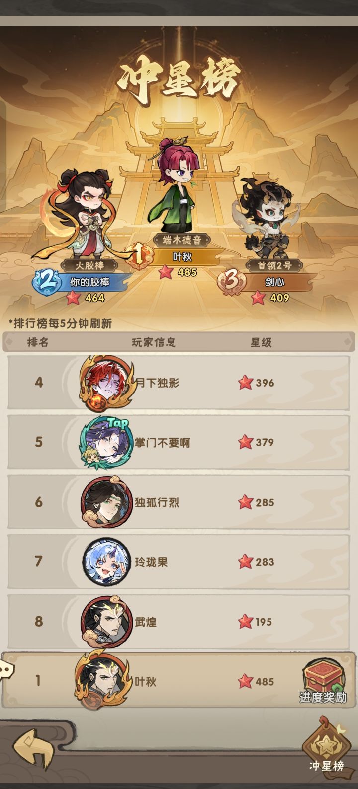 60章主线全三星作业截图