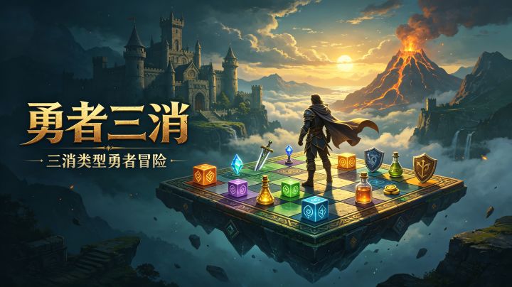 两大经典玩法融合!《勇者三消》三消闯关化身勇者冒险截图