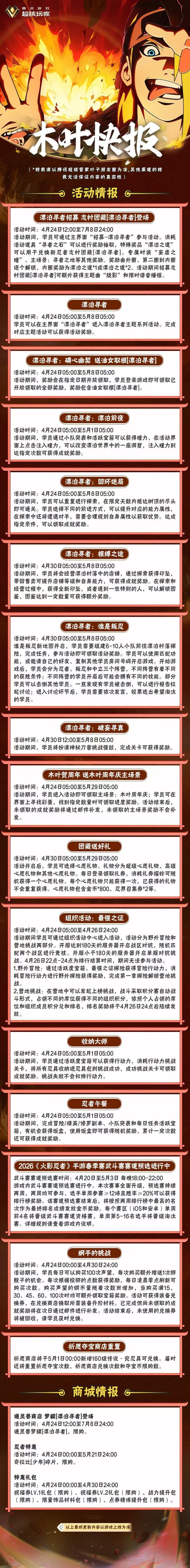【木叶快报】4月22日木叶快报 2
