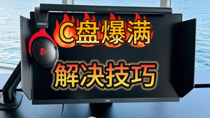 电脑 C 盘莫名变红?罪魁祸首在这里截图