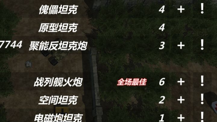 今天刚玩第一把就遇到战列加空间,泰酷辣。截图