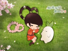 ❀春来遍是桃花水，不辨仙源何处寻❀