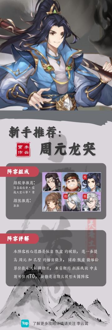 新手推荐阵容第一篇 龙突