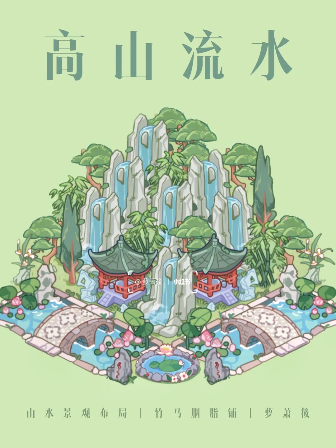竹马胭脂铺装扮分享@小红书博主-萝萧筱 2