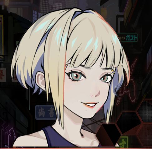这个是俺搭配的看板娘,陈颖 2