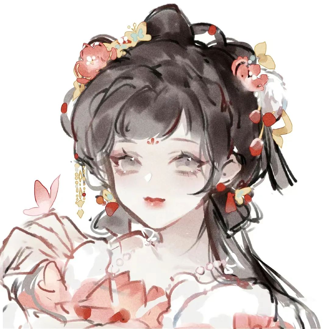 一梦江湖作者“阿莘”绘画头像 1