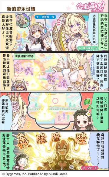 四格漫画更新——「新的游乐设施」