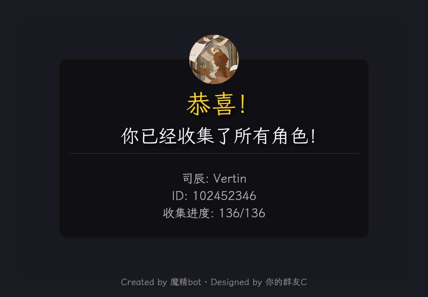 恭喜自己全图鉴! 1