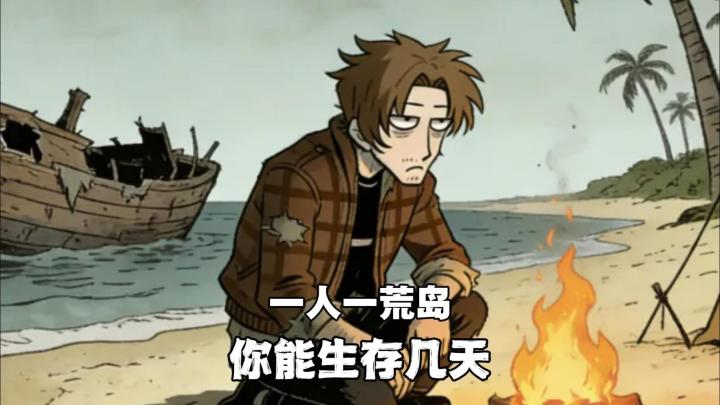 开局一座荒岛,生存全靠自己,你能活几天?截图