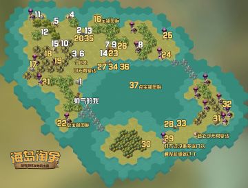 【攻略君】新奇境-海岛淘金 懒人图