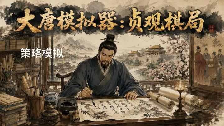 外有盛世和亲内有萧墙,《大唐模拟器:贞观棋局》权谋味拉满了截图