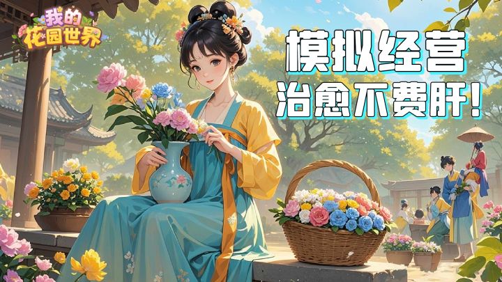 💐杨紫喊你来《我的花园世界》种鲜花兑真花💐经营治愈太上头❗️截图