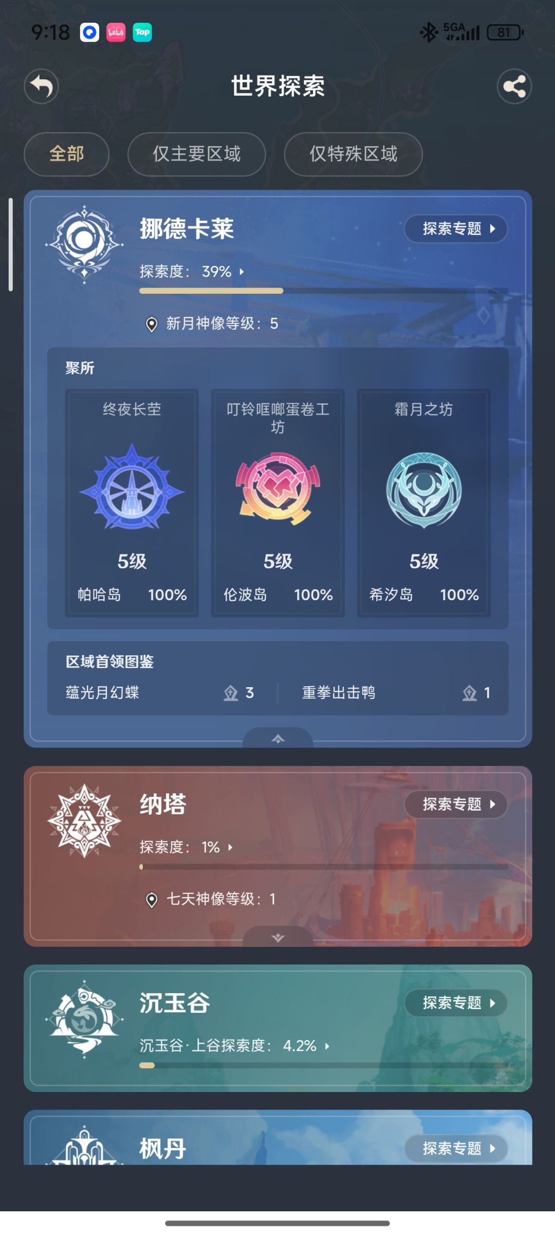 6天升到45级,挪德卡莱用了两天 2