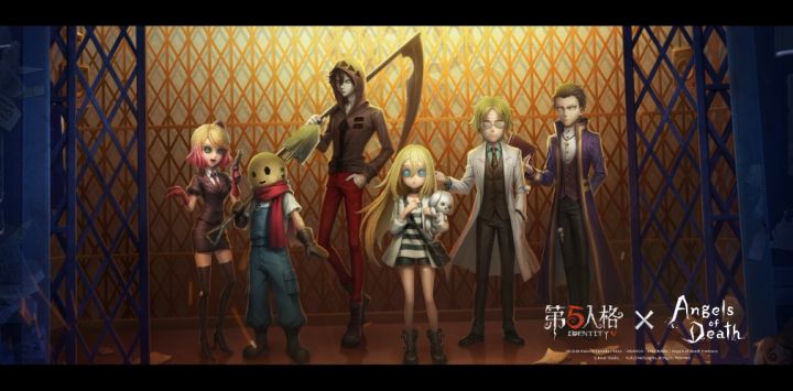 第五人格×Angels of Death 联动角色局内展示截图