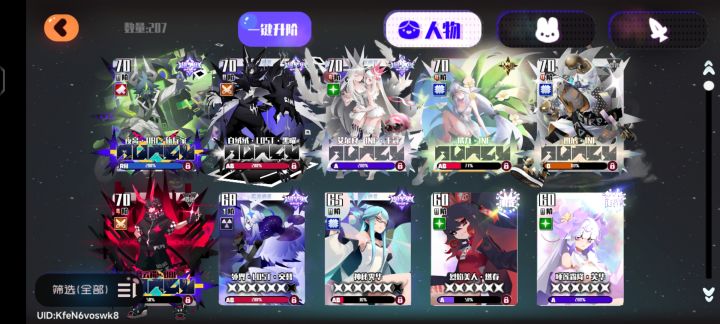 求大佬配队截图