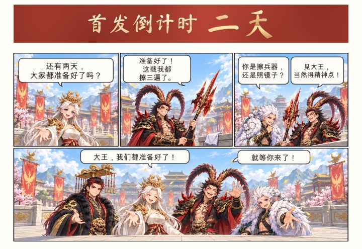 首发倒计时|诸王的故事,等你入场!截图