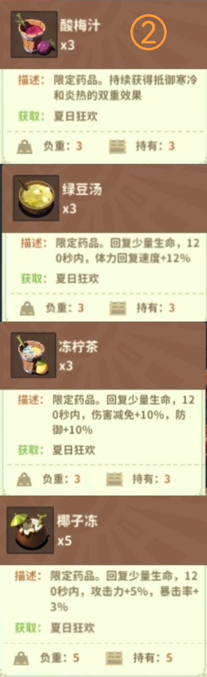 前会有小伙伴问我,什么药水可叠加。已整理 2