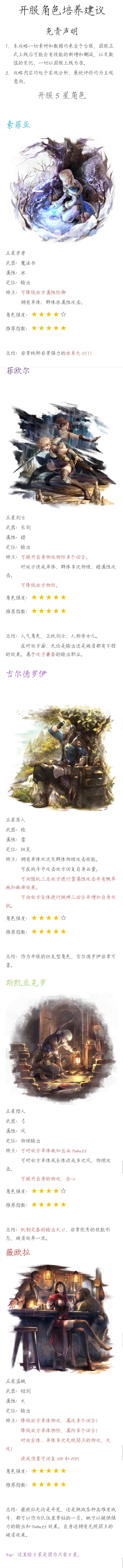 歧路旅人手游开服角色培养建议 2