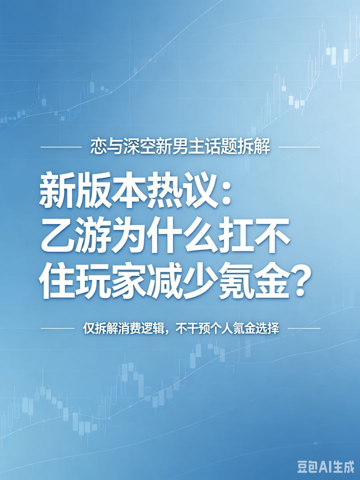 乙游远比二游更惧怕玩家集体收缩氪金截图