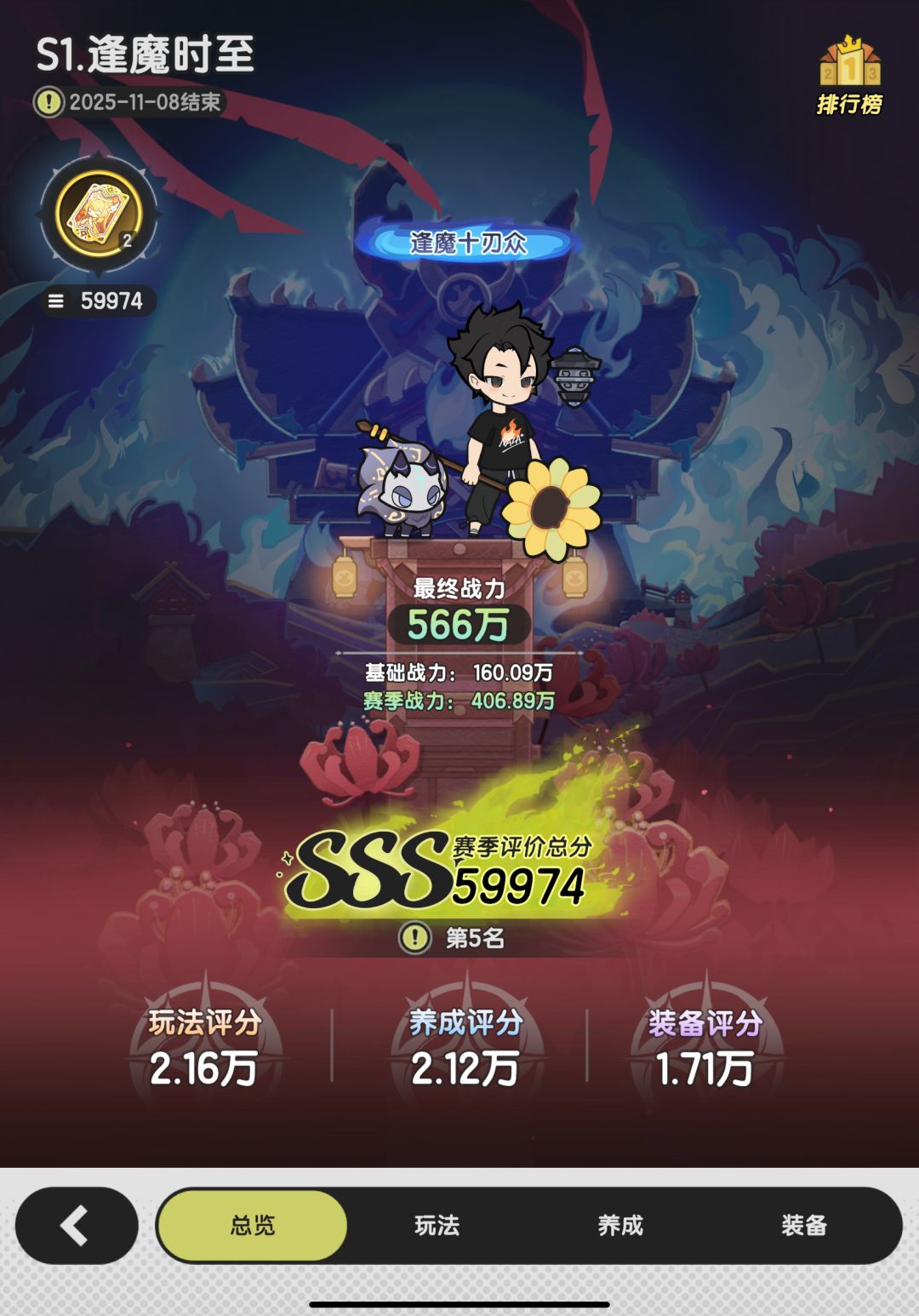 零氪s1 200原初档位,赛季排名前十 2