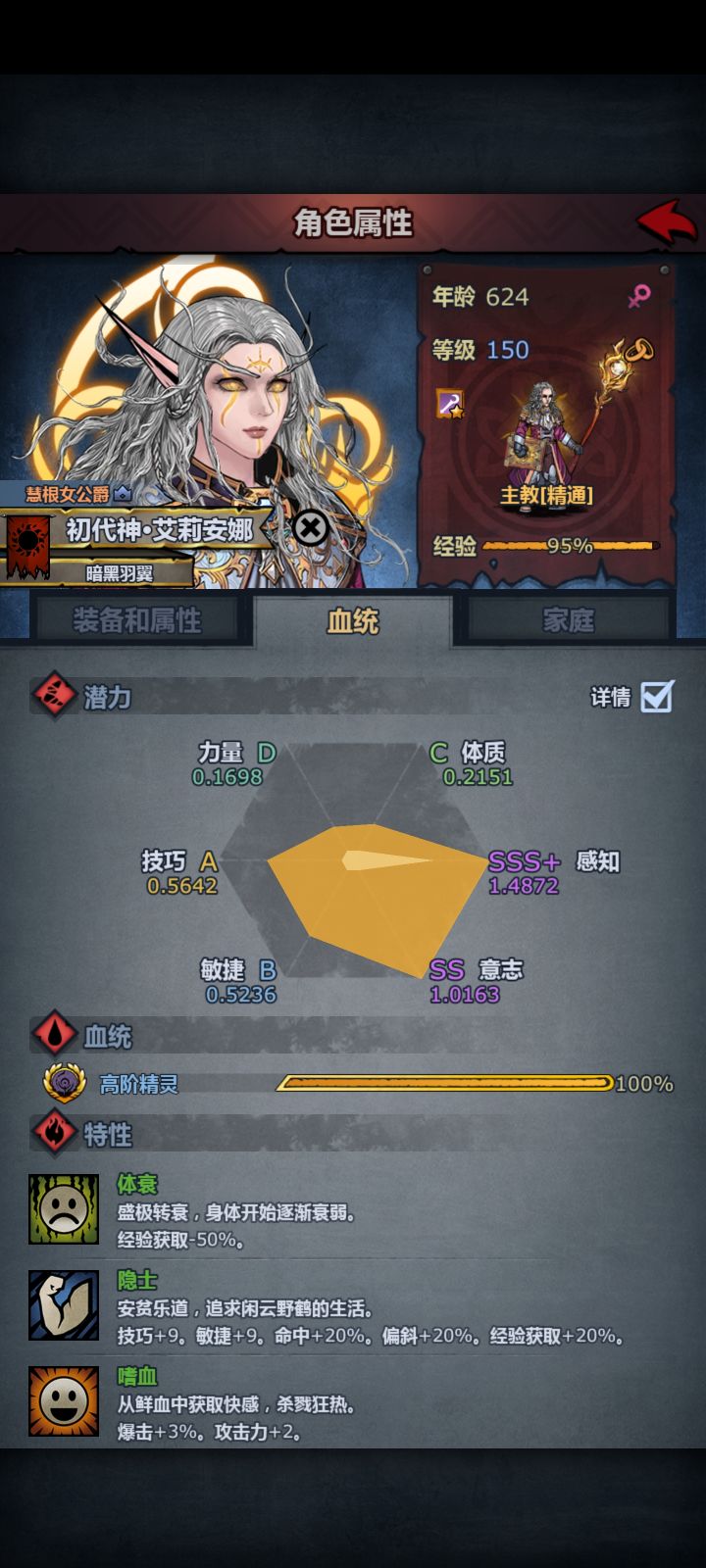 最初的神子开始老去截图