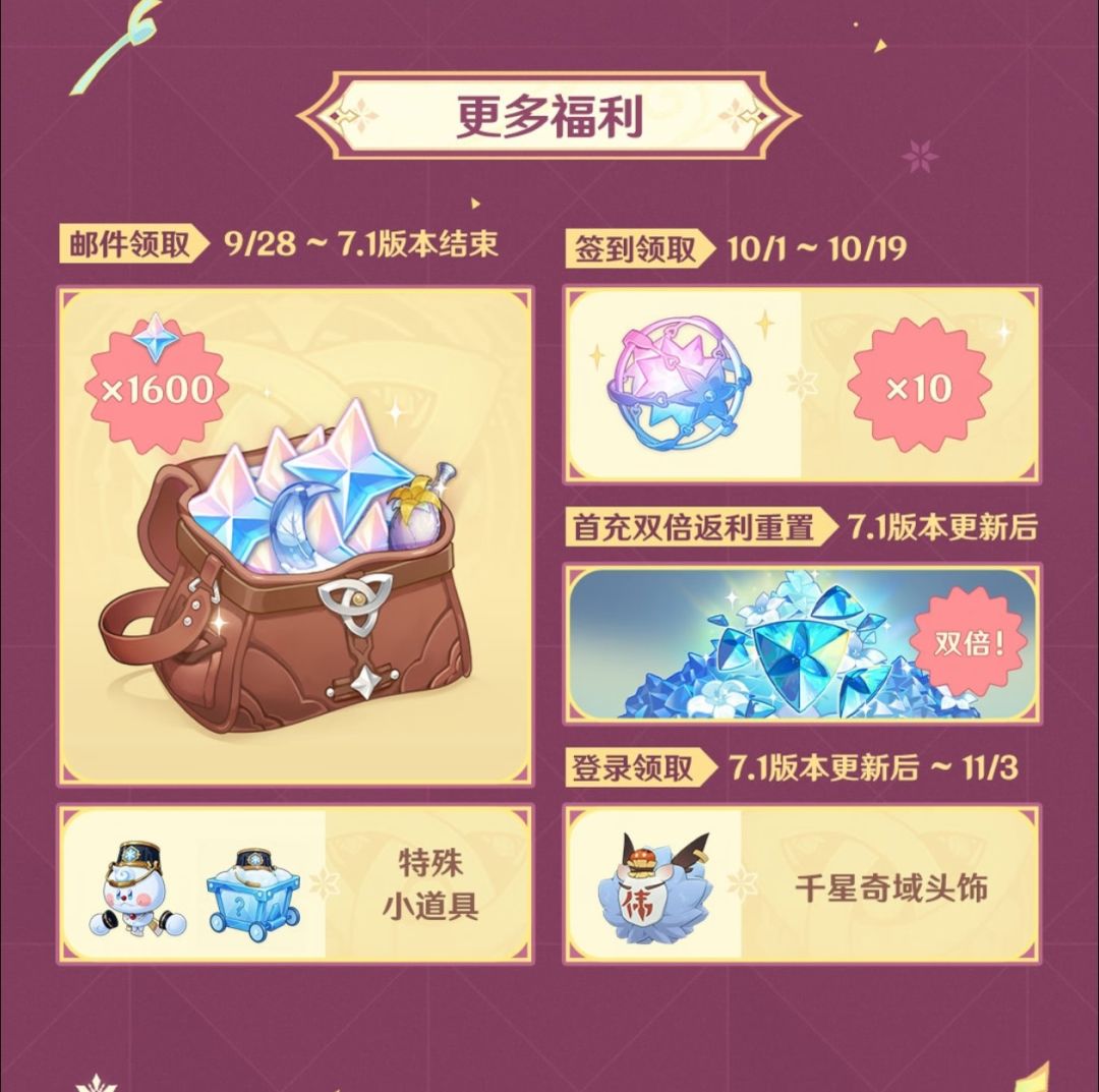 原神六周年炸场!20抽+双五星白嫖 3