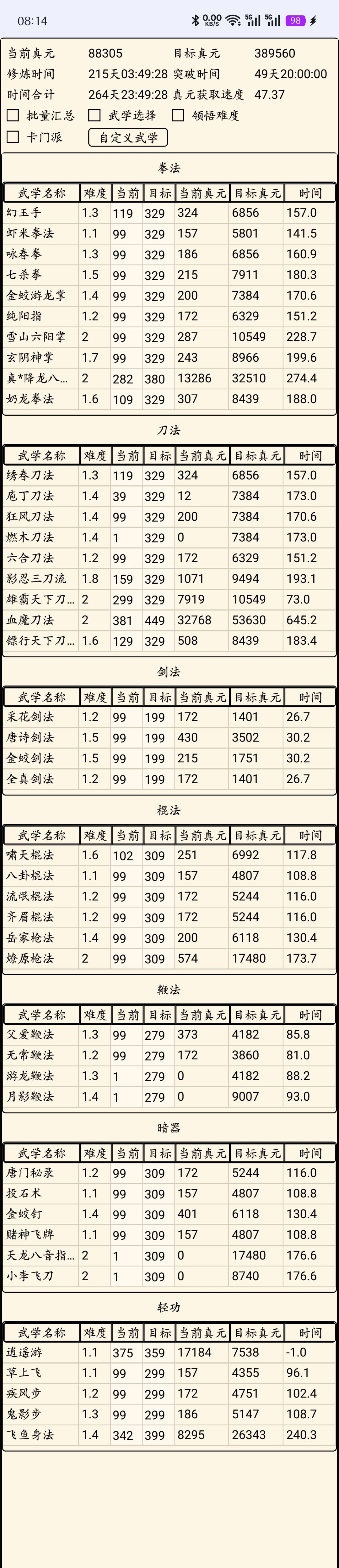 二轮真元规划 1