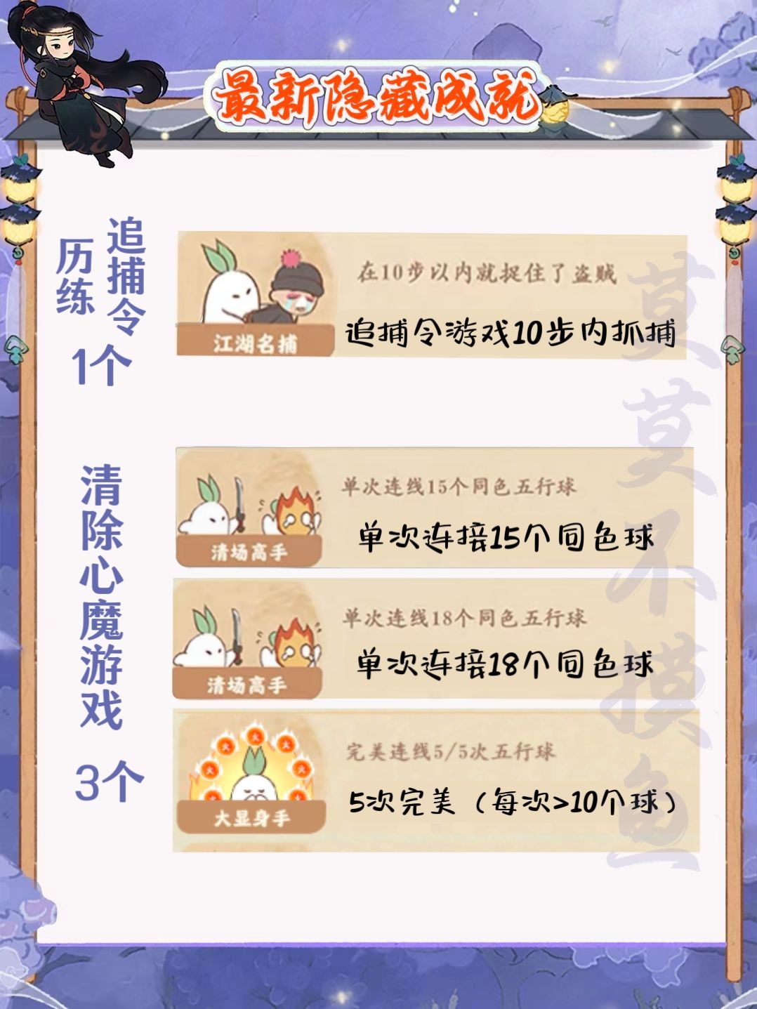 桃源天涯🌸最新隐藏成就4个（持续更）截图